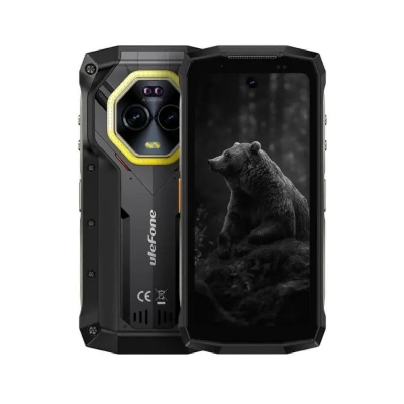 Smartphone Ulefone Armor Mini 20 8GB 256GB Doppia SIM Fotocamera 64MP Resistente IP68 Nero - immagine 1
