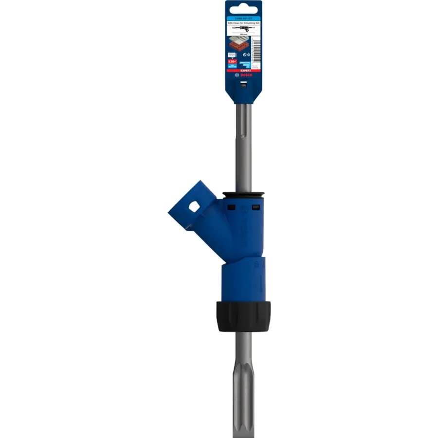 Set adattatori scalpello piatto EXPERT SDS Clean max, 25 x 400mm - immagine 1