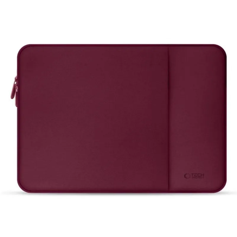 Funda Tech-Protect per portatile 16 pollici rossa in neoprene - immagine 1
