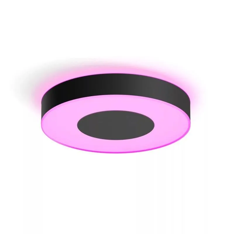 Lampada da soffitto intelligente Philips Hue Infuse grande nera - immagine 1