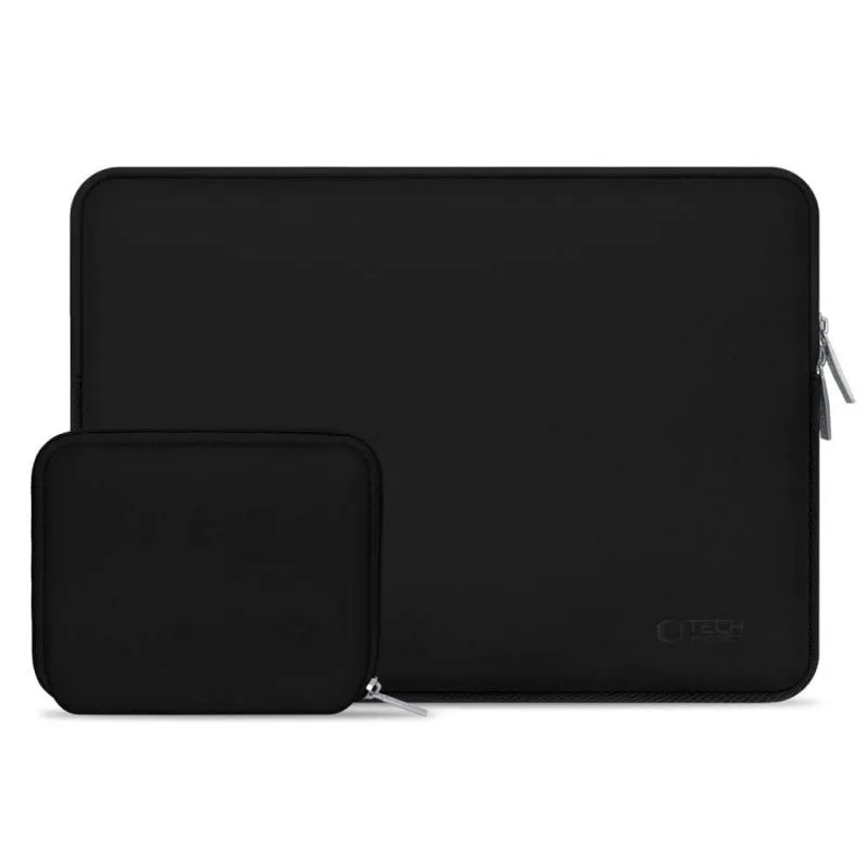 Custodia Tech-protect Neoslim 13-14 pollici con tasca accessori nera - immagine 1