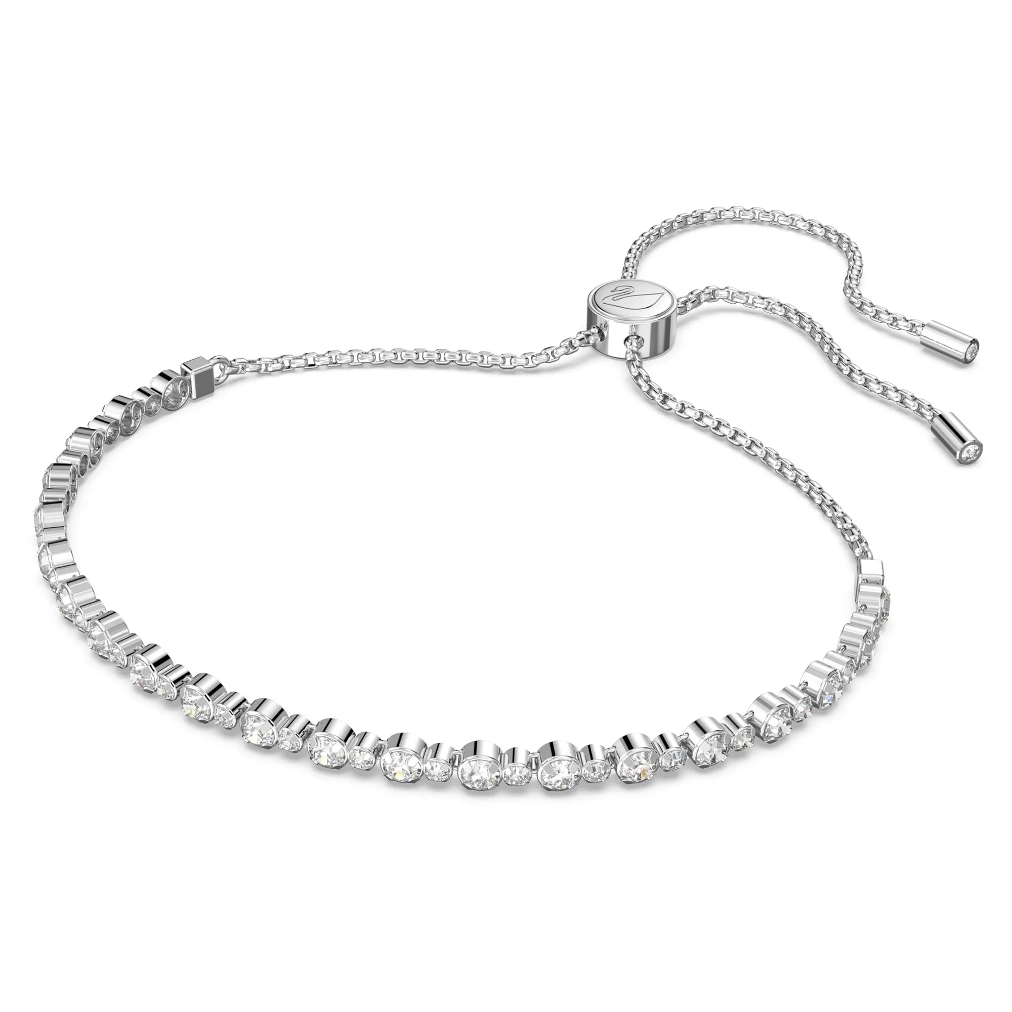 Swarovski Matrix Collezione Bracciale, Singolo strato placcato rodio - immagine 2