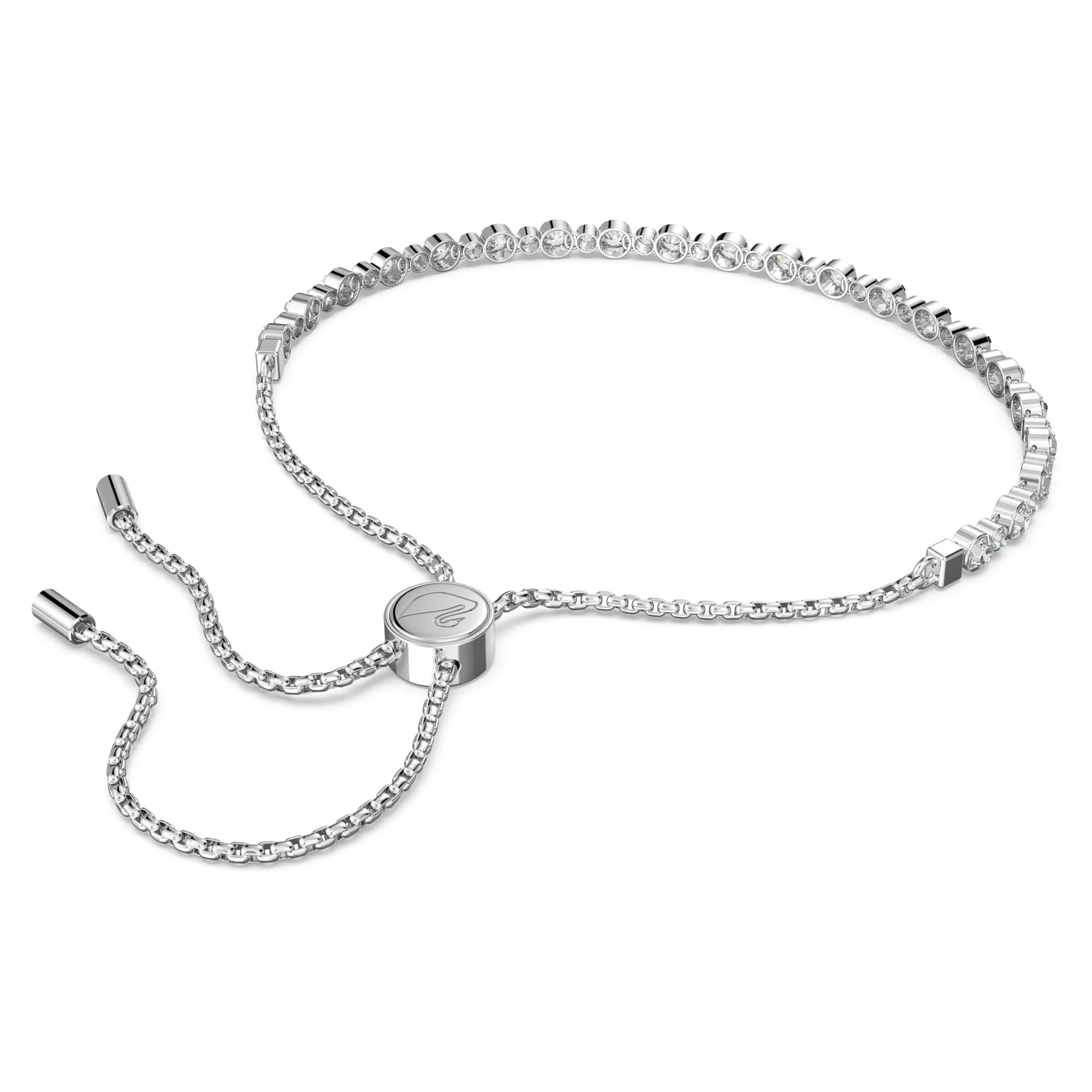 Swarovski Matrix Collezione Bracciale, Singolo strato placcato rodio - immagine 4