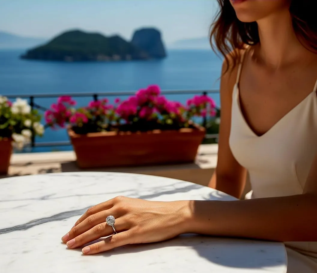 Mavi jewel anello con campanella in acciaio portafortuna misura regolabile spedizione gratuita (argento) - immagine 4