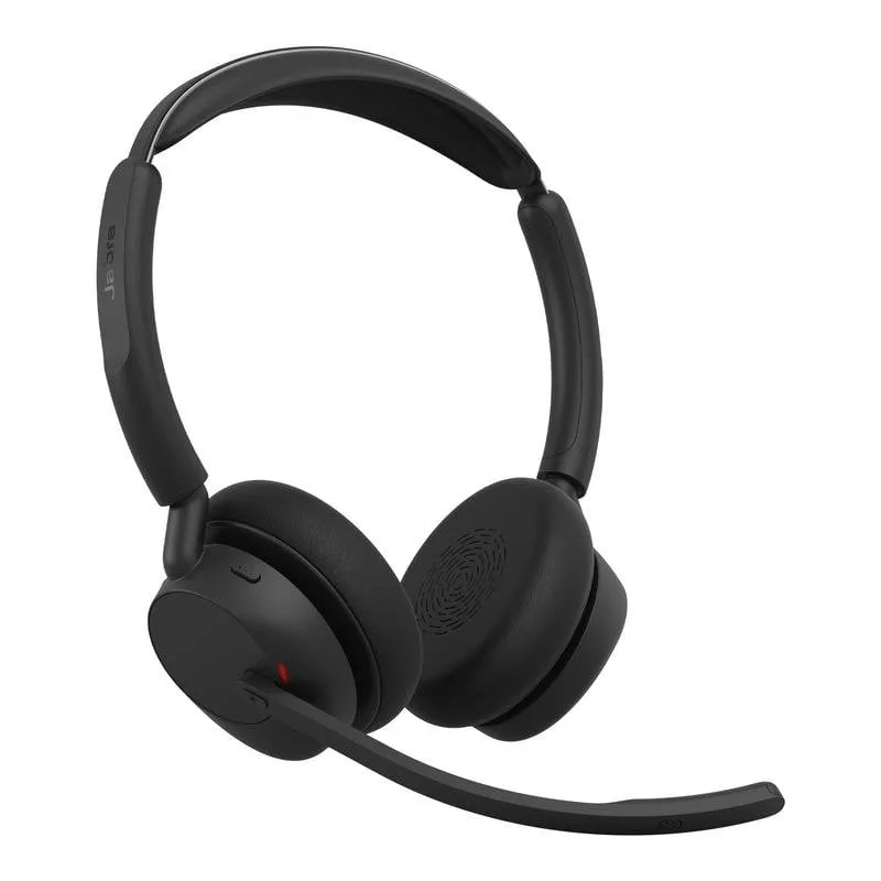 Cuffie Jabra Evolve3 45 wireless Bluetooth con cancellazione rumore, microfono, USB-A, nero - immagine 1