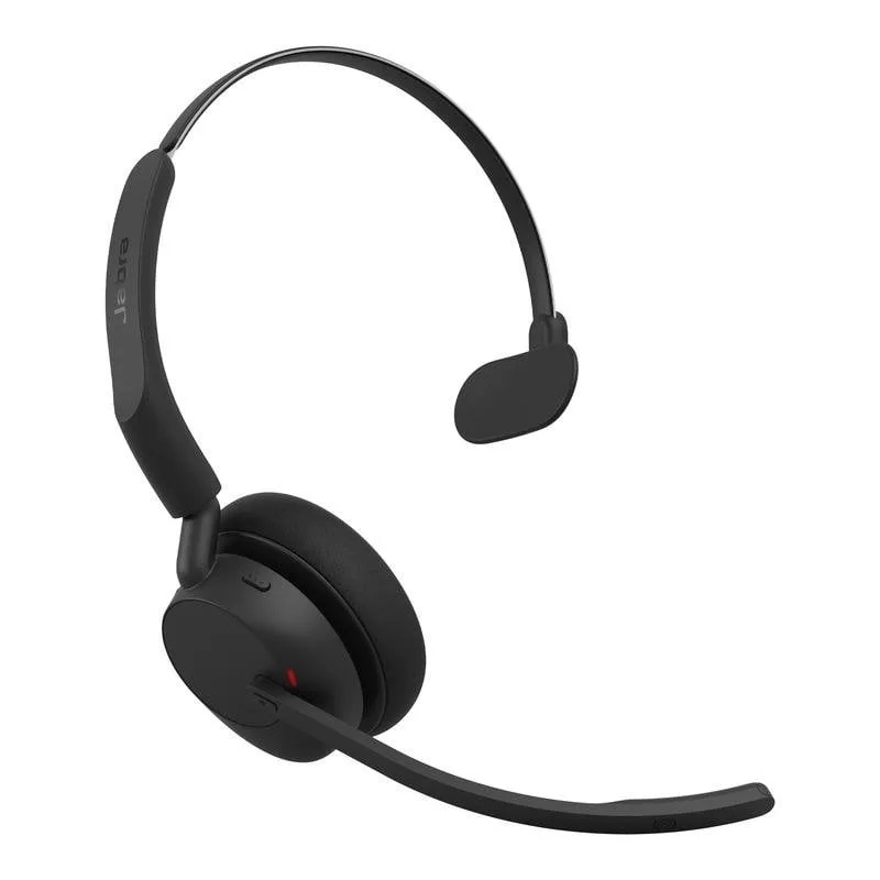 Cuffie wireless Jabra Evolve3 45 Bluetooth nere con luce occupato, cancellazione rumore e microfono, leggere - immagine 1