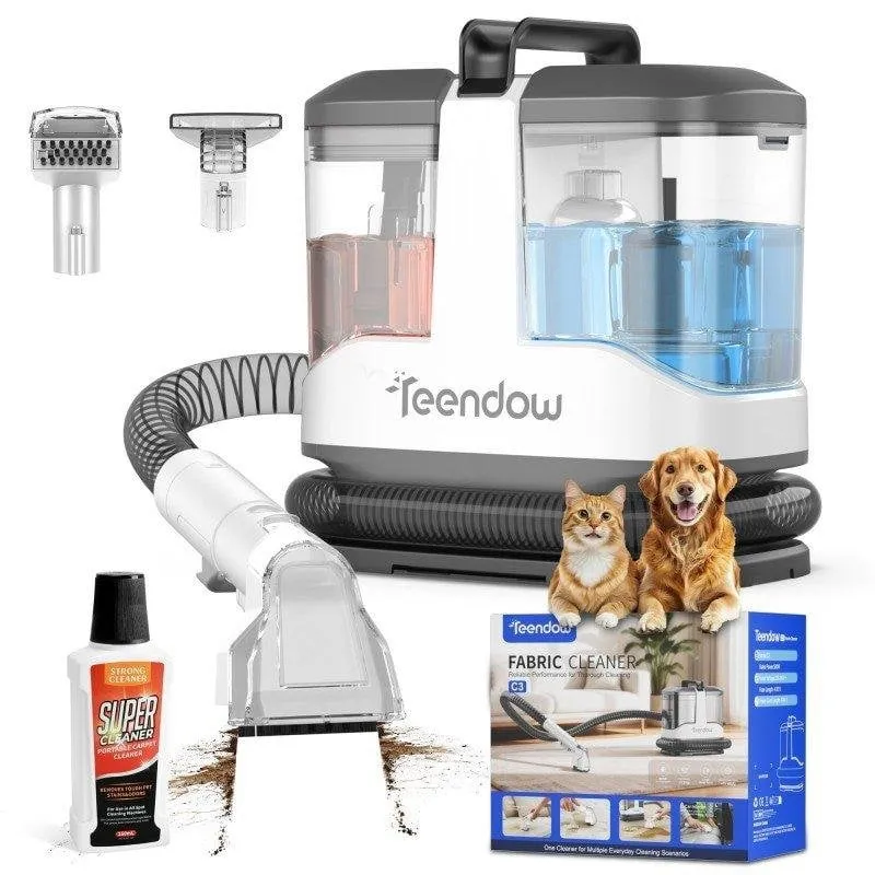Aspirapolvere Lavatappeti Teendow C3 12000Pa 450W 1000ml Potente - immagine 1