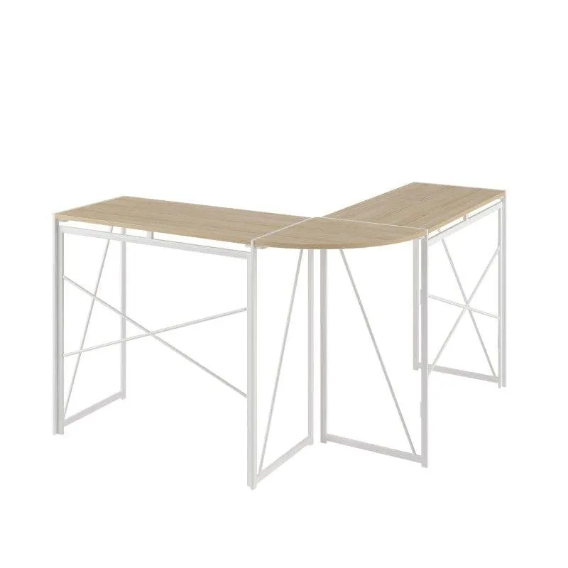 Scrivania Welltin W5289P461029 a L 118x118 cm moderna e resistente - immagine 1