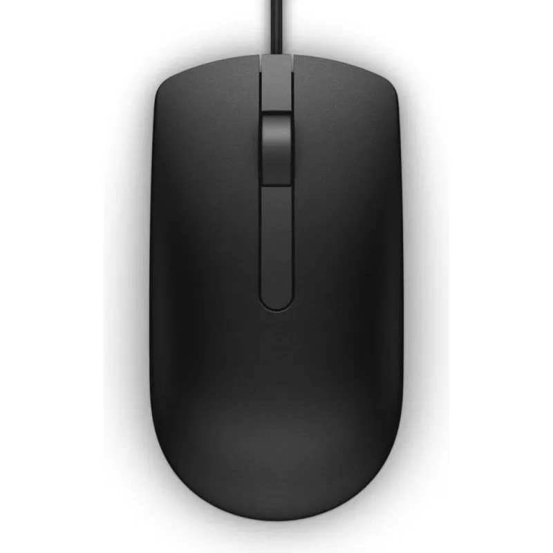 Mouse Dell 0XWP60 USB Ottico Nero Cavo Affidabile - immagine 1