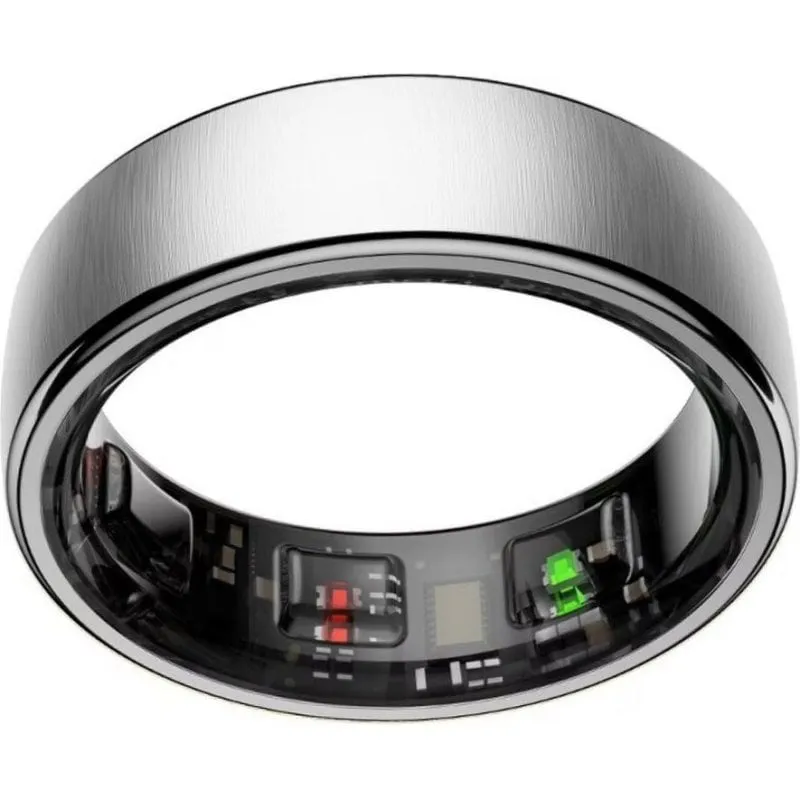 Anello intelligente Nolatr N1S10 taglia 10 Bluetooth IP68 autonomia 7 giorni iOS/Android Argento - immagine 1