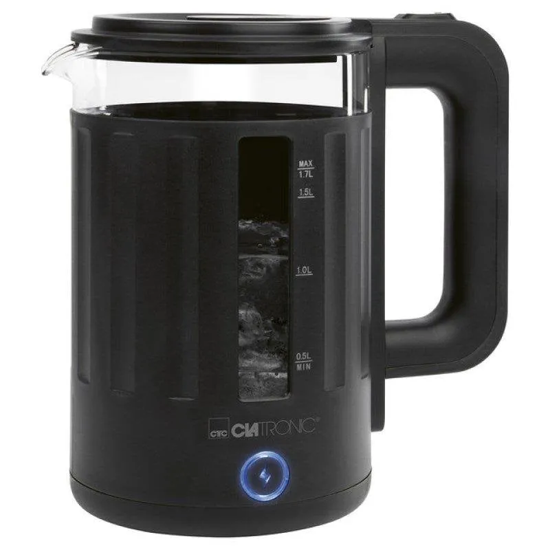 Bollitore elettrico Clatronic WK 3837 G vetro 1,7 L - immagine 1