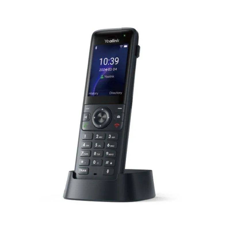 Telefono IP Yealink AX83H Wi-Fi Nero 2,4'' HD Bluetooth 5.0 - immagine 1
