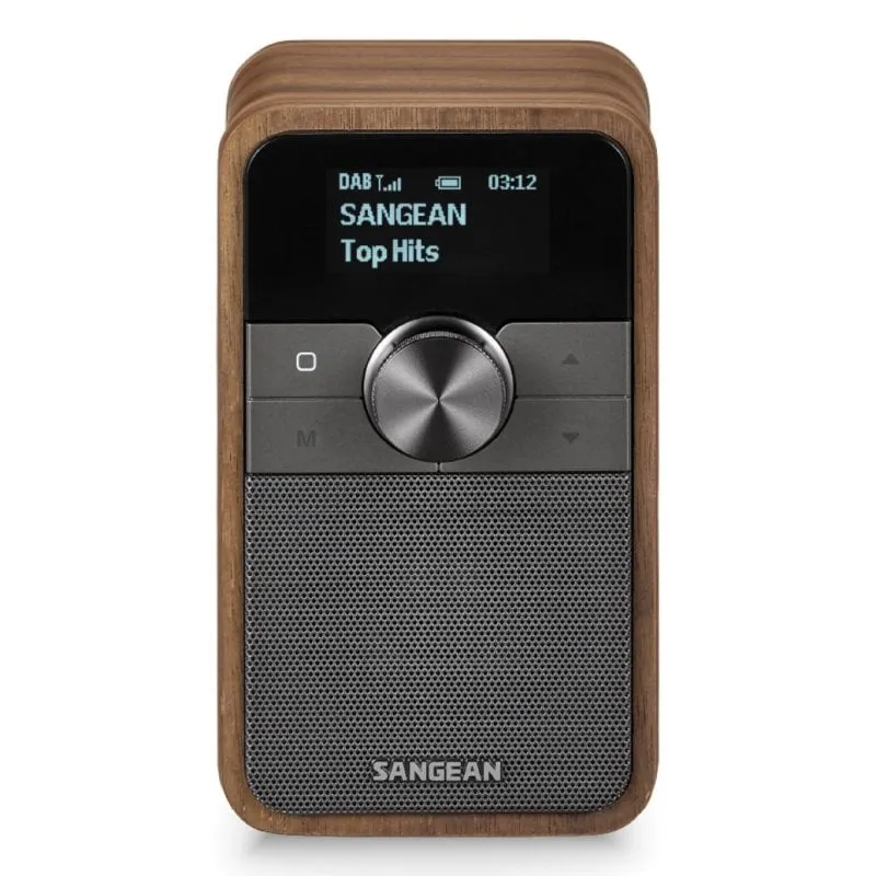 Radio Sangean DDR-8 Bluetooth DAB+ FM legno noce display OLED - immagine 1