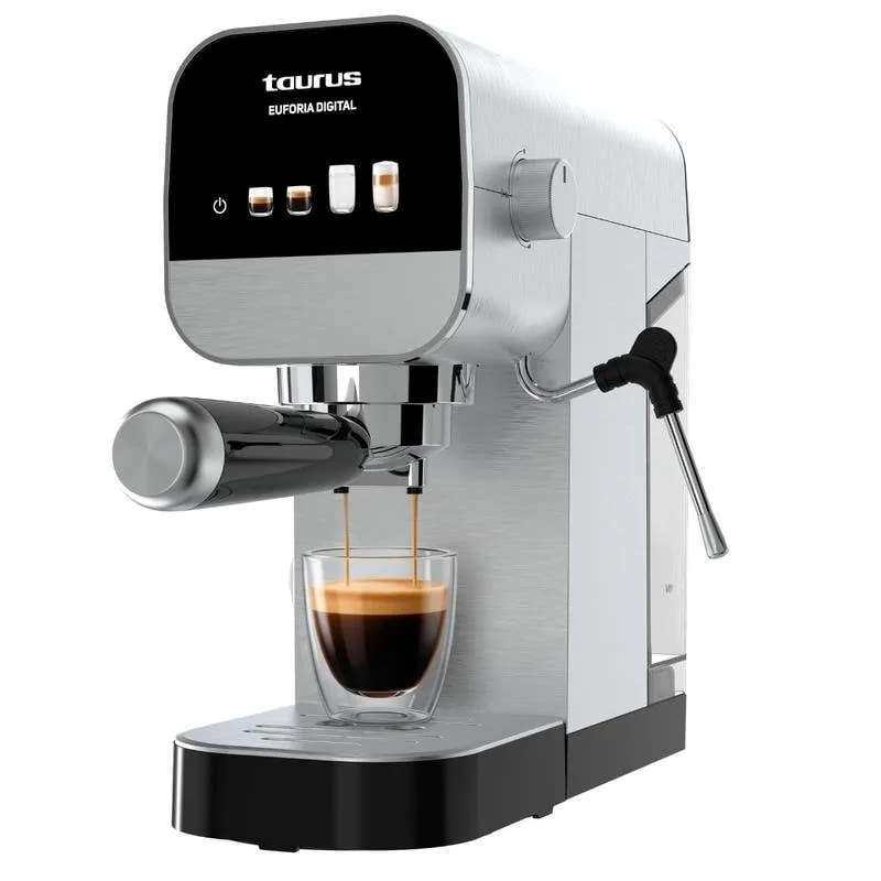 Macchina da caffè Espresso Taurus Euforia Digital 0,9 L 20 bar con vapore - immagine 1