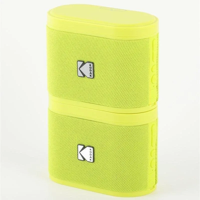 Altoparlanti Kodak Soundbrix Bluetooth 5W RMS Docking magnetico Giallo - immagine 1