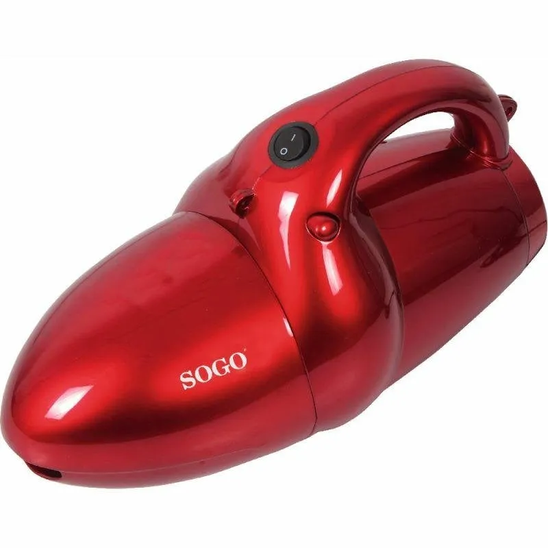 Aspirapolvere a Mano Sogo ASP-SS-16006 800W 0,6L Rosso con Accessori - immagine 1