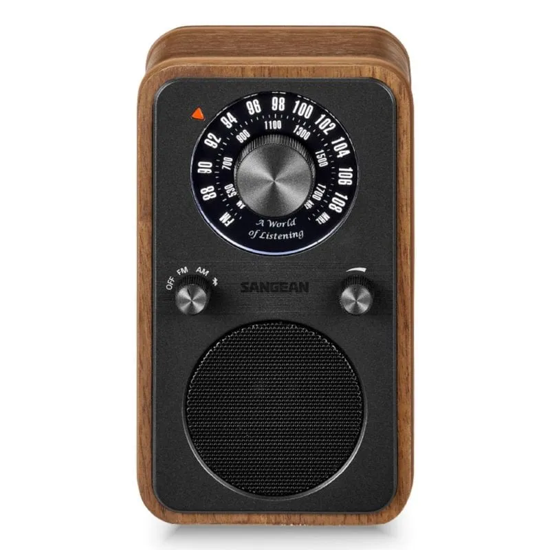 Radio SANGEAN WR-9 Portatile Analogico AM/FM 8W Noce - immagine 1