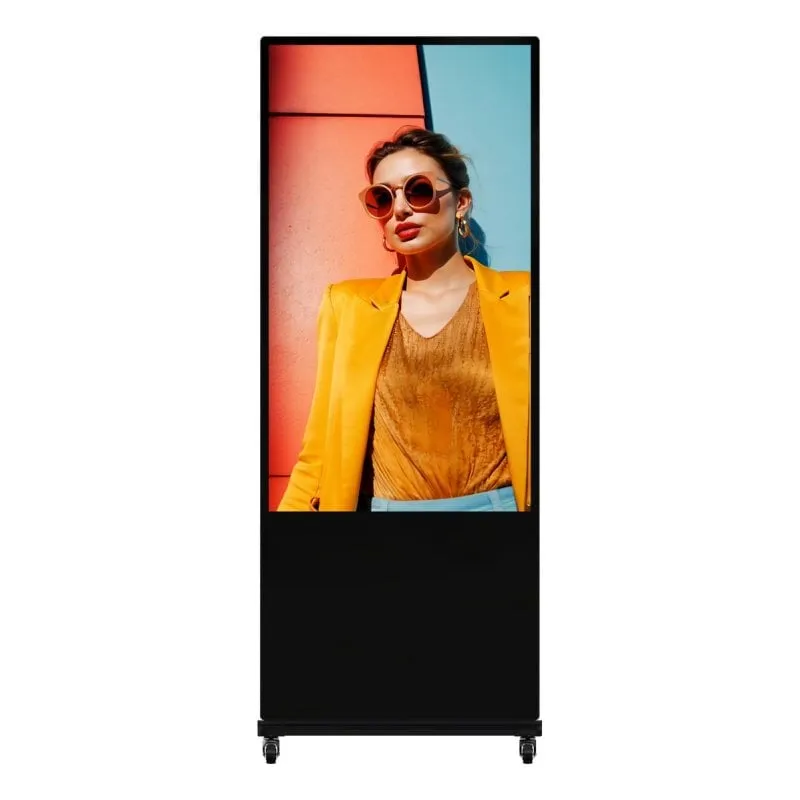 Monitor PC Hikvision DS-D6055UN-D/S 55" UltraHD 4K IPS LED Android WiFi 24/7 - immagine 1