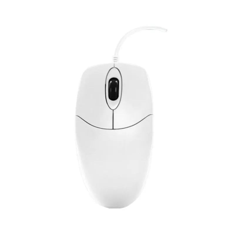 Mouse Contour Design Active Key AK-PMJ1 USB 1000 DPI Bianco Ambidestro Impermeabile - immagine 1