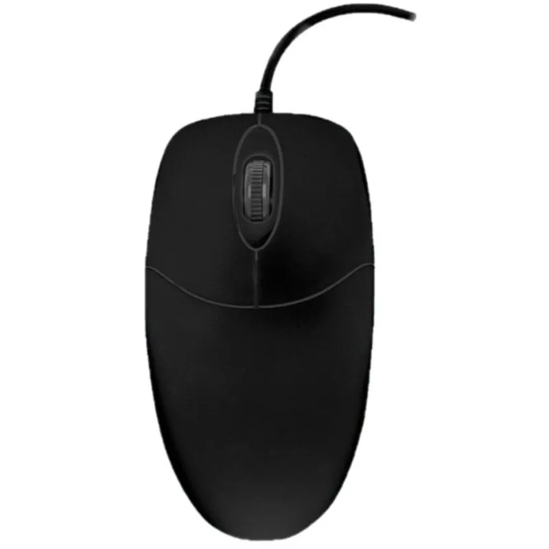 Mouse Contour Design Active Key AK-PMJ1 USB 1000 DPI Nero Ambidestro Impermeabile - immagine 1