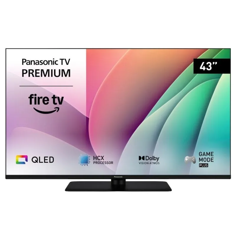 TV Panasonic QLED TV-43W80AEZC 43" 4K UltraHD 50Hz Smart TV Fire OS HDR10+ Alexa - immagine 1