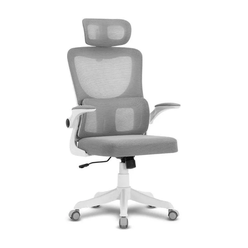 Sedia da ufficio Offy Lyma Grey in rete - immagine 1