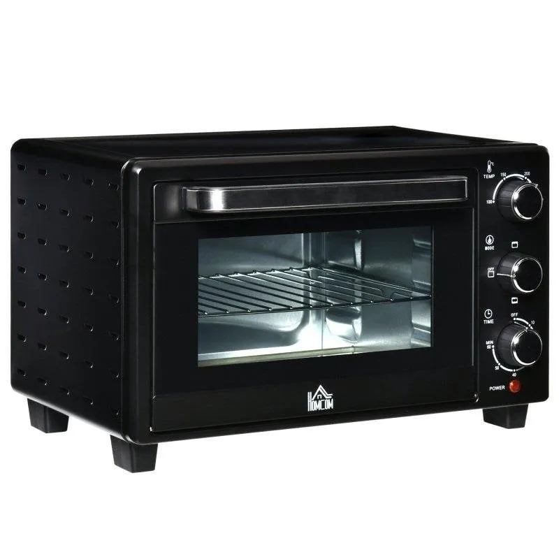 Fornetto Elettrico Welltin 800-085V90 21L 1400W Timer 60min 230°C Nero - immagine 1