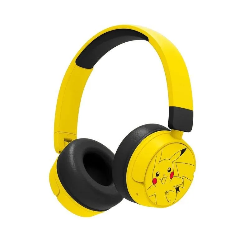Cuffie OTL Technologies Pokémon Pikachu Bluetooth wireless e cablate gialle - immagine 1