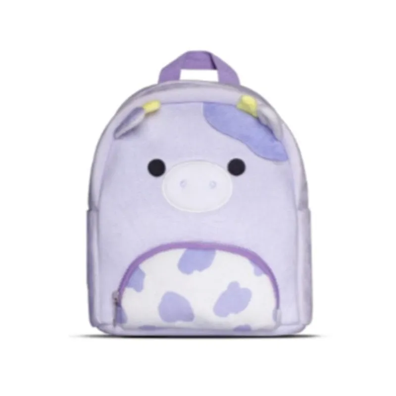 Zaino bambino Squishmallows Bubba Novelty Mucca Peluche Lilac - immagine 1