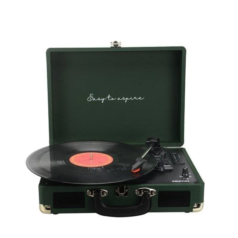 Tocadiscos Prixton VC400 10W RMS Bluetooth USB Trazione Cinghia Vinile Digitalizzatore - immagine 1
