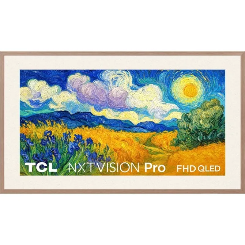 TV TCL QLED 32A400 Pro 32" Full HD 60Hz Smart TV Google TV HDR10 Cornice Noce - immagine 1