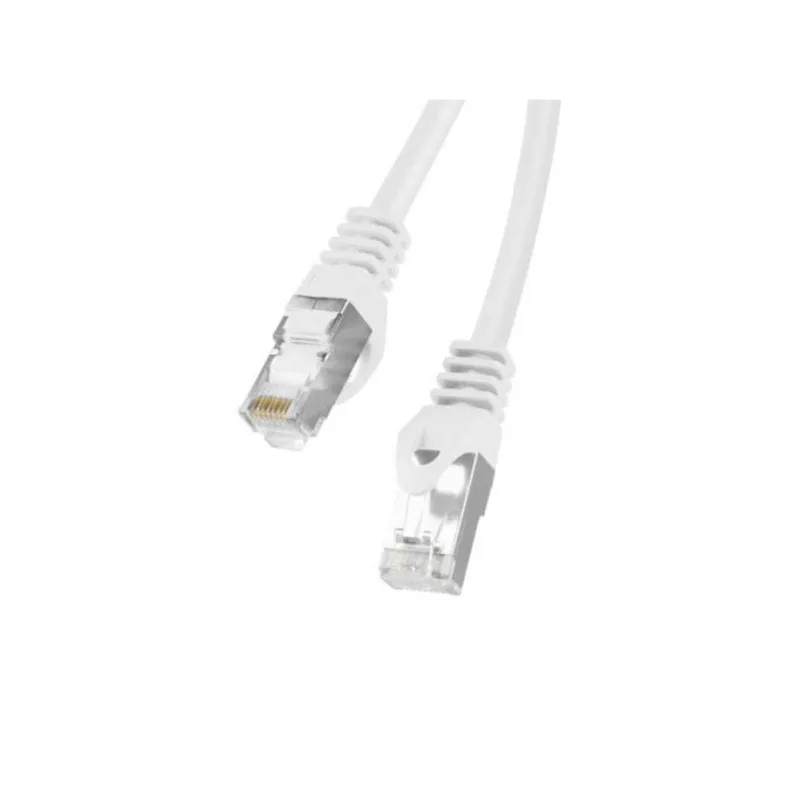 Cavo LANBERG Cat6 FTP 1m Bianco RJ-45 - immagine 1