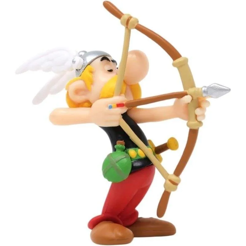 Figura Plastoy Asterix Sparando con arco 7 cm - immagine 1