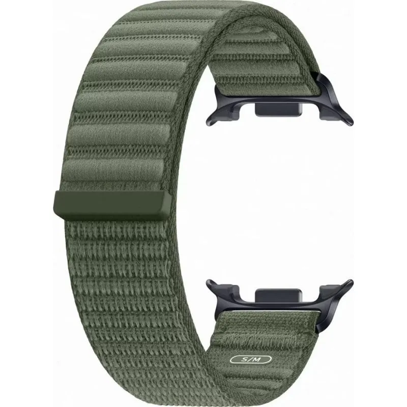 Cinturino Nylon 20 mm Samsung Galaxy Watch Olive S/M - immagine 1