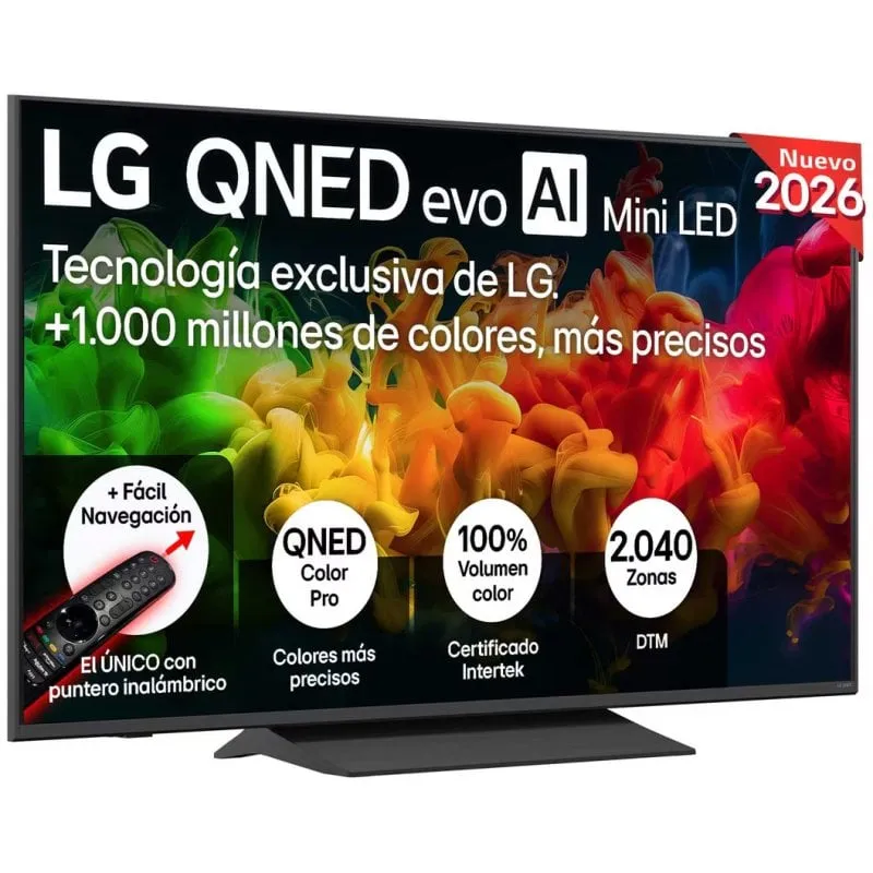 TV LG QNED MiniLED 55QNED8EB3B 55" 4K UltraHD 60Hz Smart TV WebOS HDR10 AI Sound Pro - immagine 1
