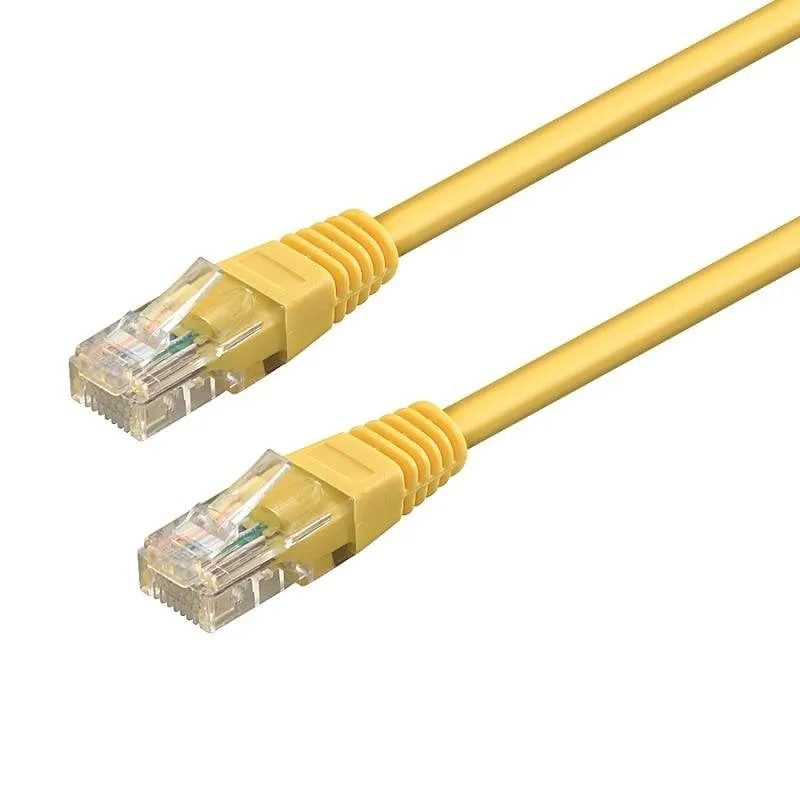 Cavo di rete WP WPC-PAT-6U020Y Cat6 2m Giallo RJ-45 - immagine 1
