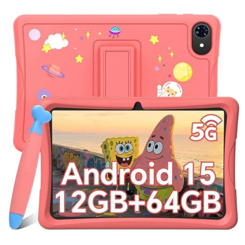 Tablet VEKFULPC K10 WiFi 10,1" 4GB 64GB Rosa Stylus Pen - immagine 1