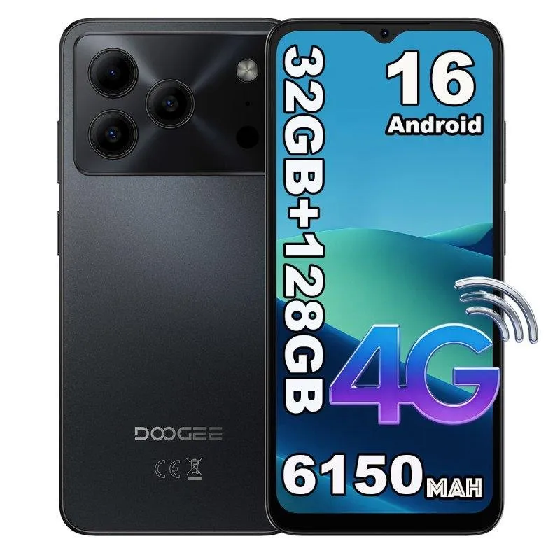 Doogee Note 56 Pro 4G 6,56" 4GB 128GB Nero Dual SIM - immagine 1