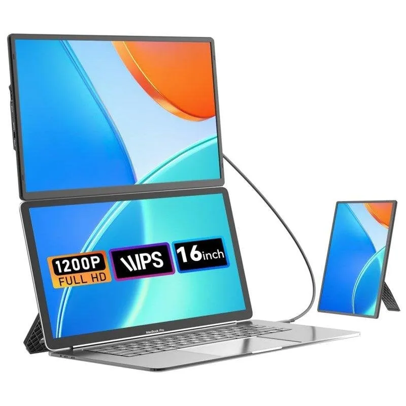 Monitor PC Siaviala N2 16" Full HD+ 1200p 60Hz IPS Ultrafino Rotante - immagine 1