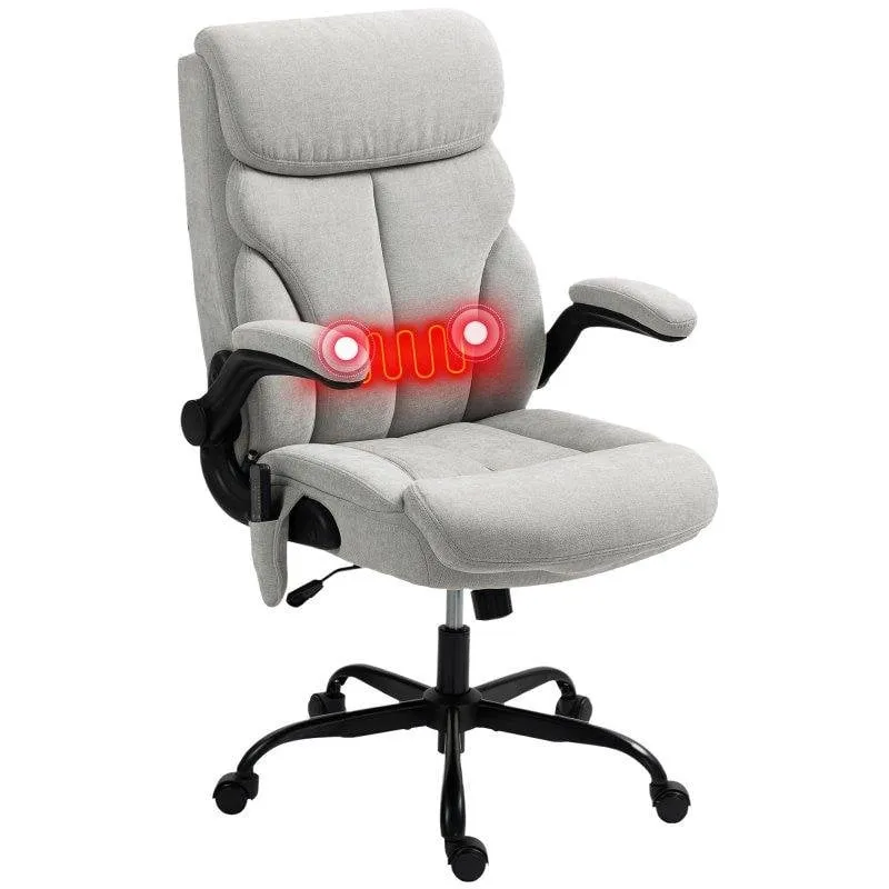 Sedia da ufficio Welltin 921-809V90GY Massaggio lombare e calore - immagine 1