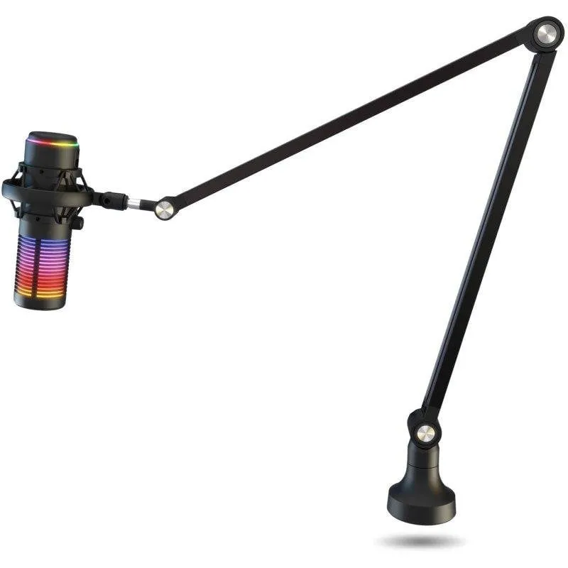 Microfono Krom Kaze Pro USB cardioide e omnidirezionale con RGB - immagine 1