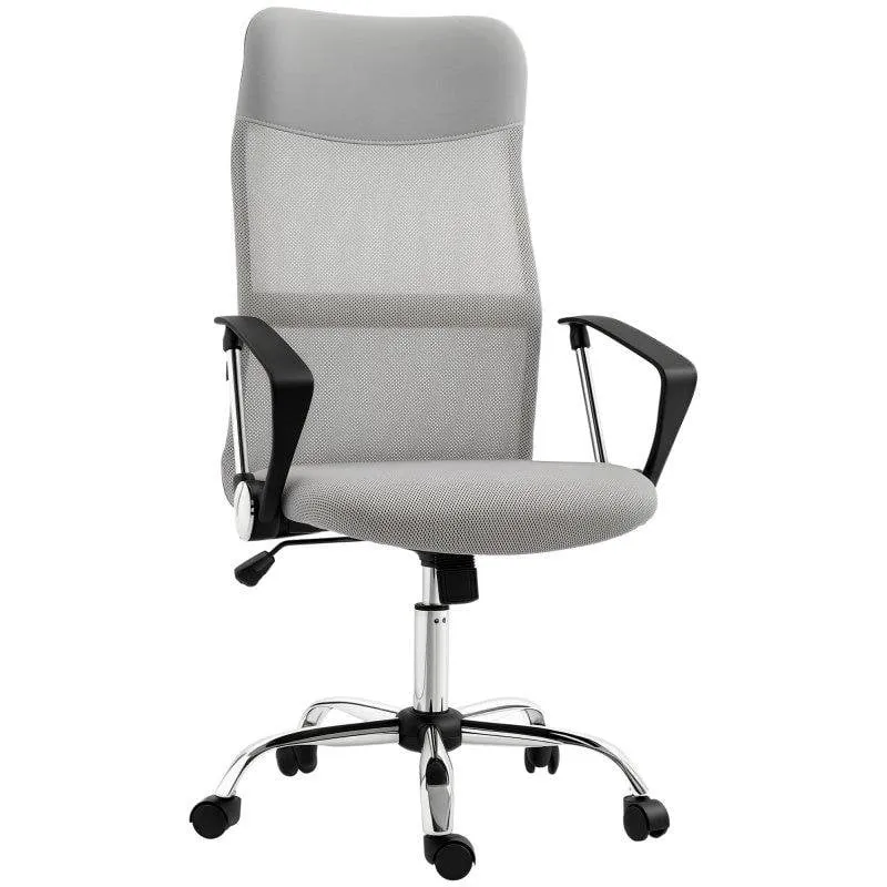 Sedia da Ufficio Ergonomica Welltin T1008 Grigio Chiaro - immagine 1