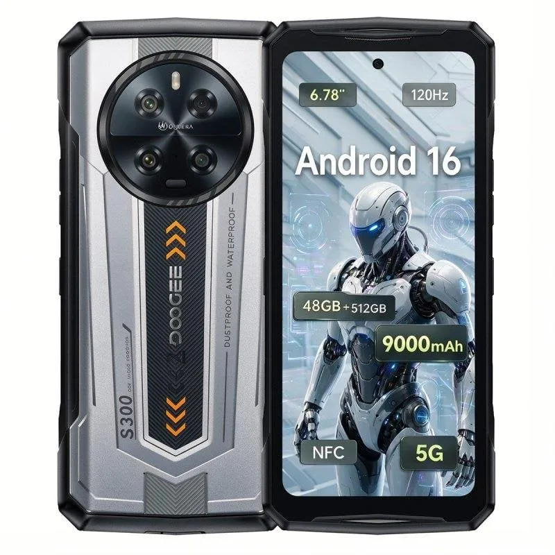 Doogee S300 5G 12GB 512GB 6.78" Argento - immagine 1