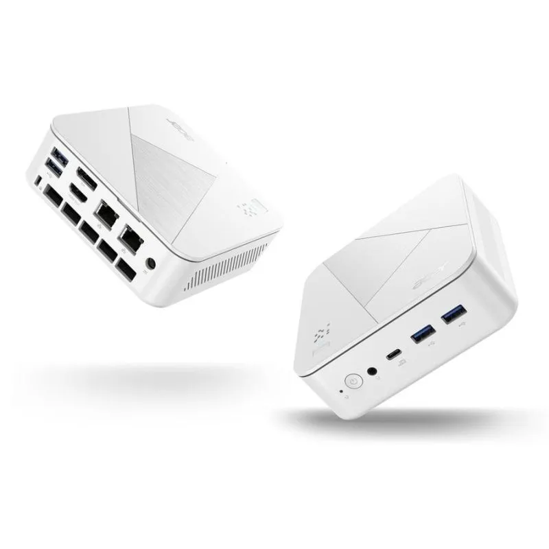 Mini PC Acer Revo Box RB102-RPL Intel Core 5 120U 16GB 512GB SSD Intel Graphics Windows 11 Bianco - immagine 1
