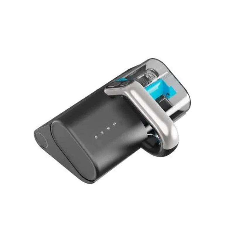 Aspirapolvere senza Sacco Black & Decker 400W Ciclone Filtro HEPA 400 ml Grigio - immagine 1