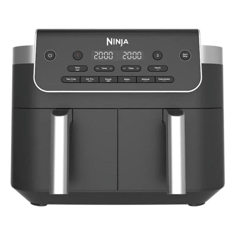 Friggitrice ad Aria Ninja DualZone Doppio Cestello 7,6 L 2400 W Nera - immagine 1