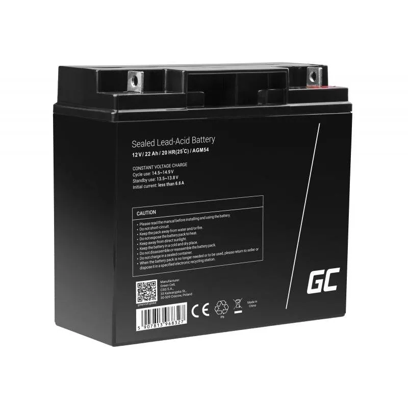 Batteria veicolo AGM54 22 Ah 12 V senza manutenzione - immagine 1