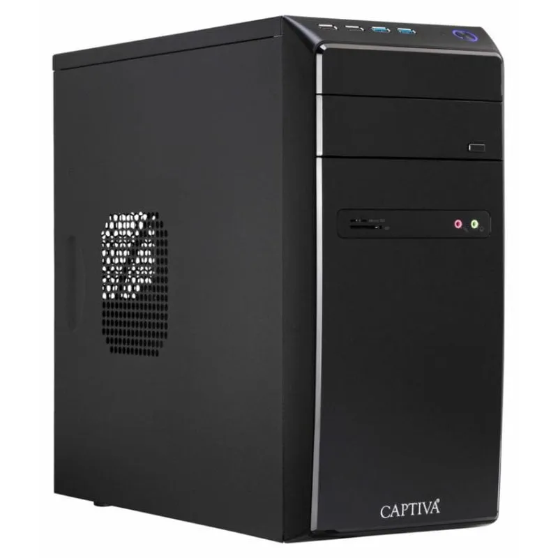 PC fisso CAPTIVA 95679 AMD Ryzen 5 5600G 32GB 2TB SSD Radeon WiFi 6 - immagine 1