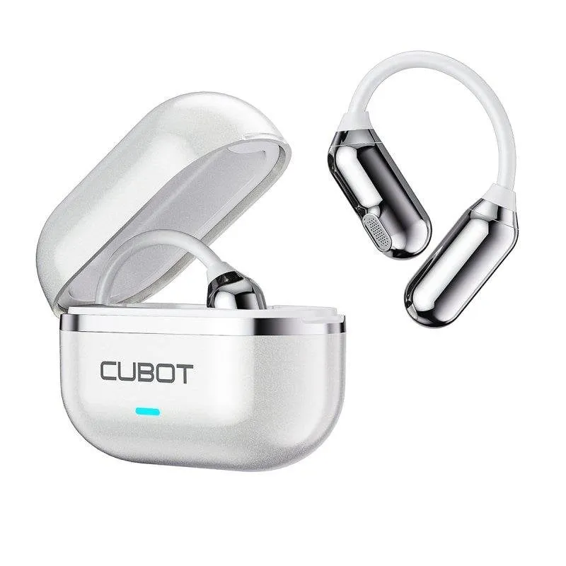 Auricolari Cubot Vibe R5 Bluetooth 6.0 OWS leggeri resistenti IPX5 bianchi - immagine 1