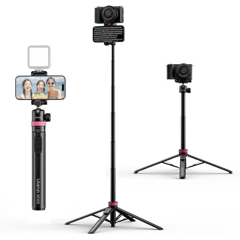 Supporto selfie treppiede e montaggio 3 in 1 Ulanzi MT-44 B Bluetooth - immagine 1